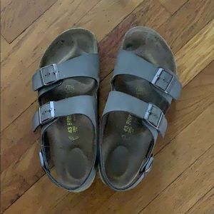 Birkenstock Milano Unisex Leather Sandal size 43